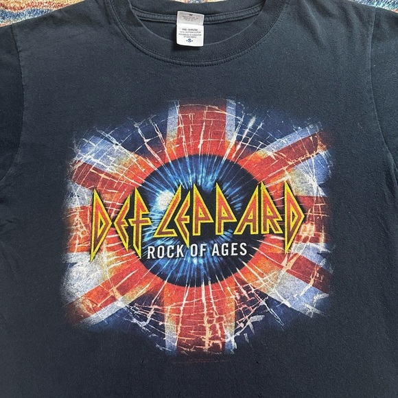 Vintage Def Leppard Rock Of Ages Band T-shirt Small - Picture 4 of 8